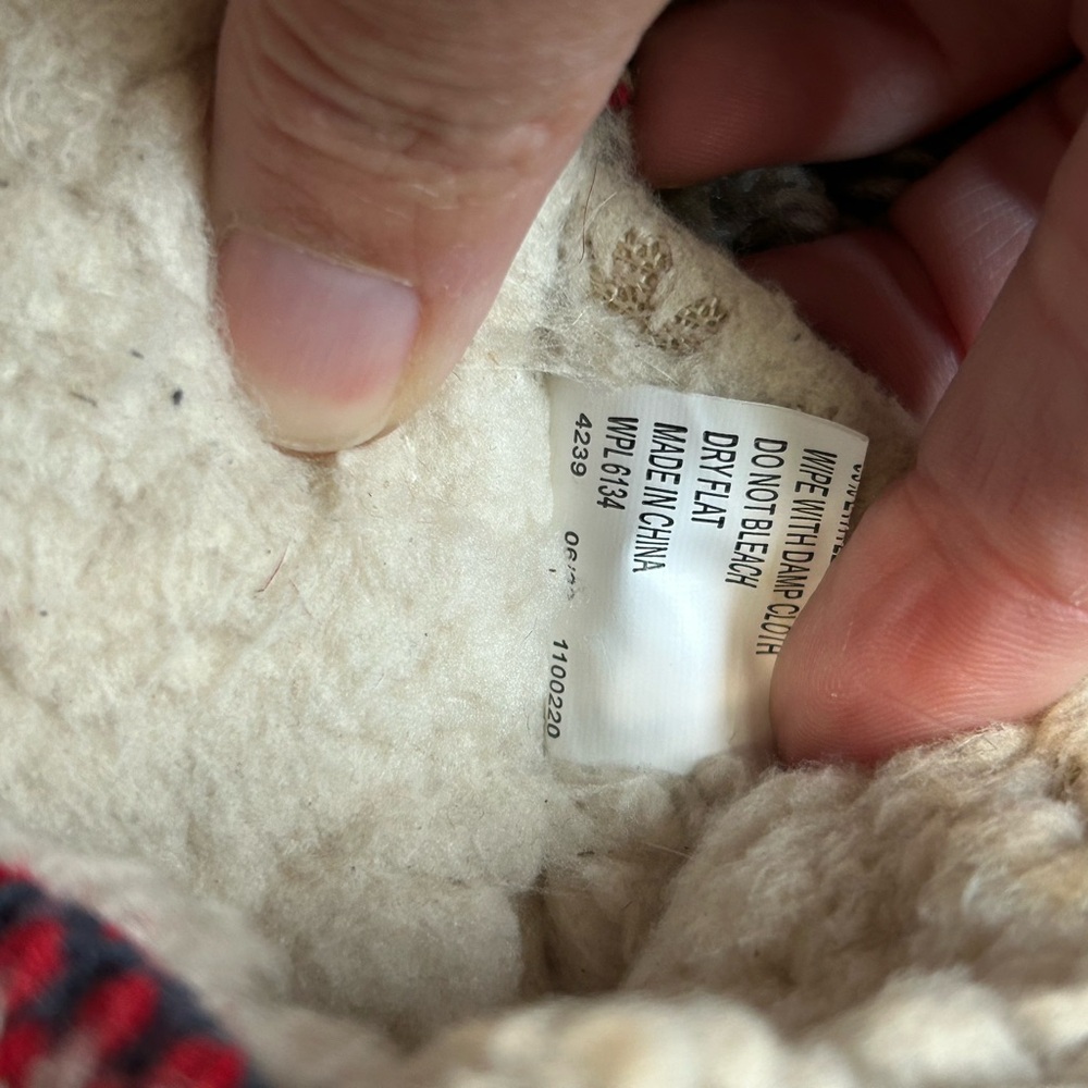 "Original Muk Luks" Plaid  Slippers Size XL (11-12),  Casual Comfort Holidays - Picture 5 of 8